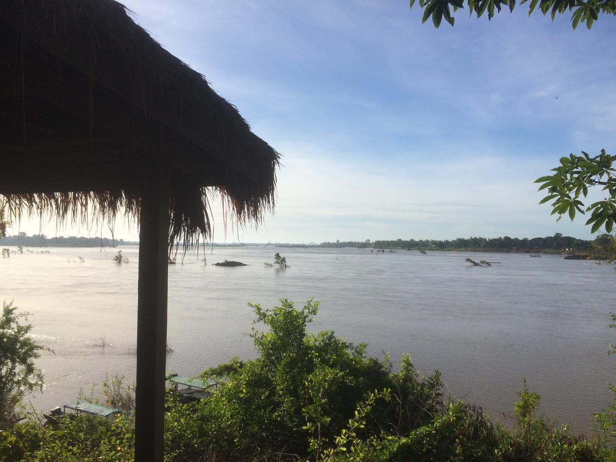 Pomelo Restaurant And Guesthouse - Fishermen & Tammarine Cottages Riverfront - Experience Nature, Culture And Adventure & Tailor-Made Tour Ban Khon Ngoại thất bức ảnh
